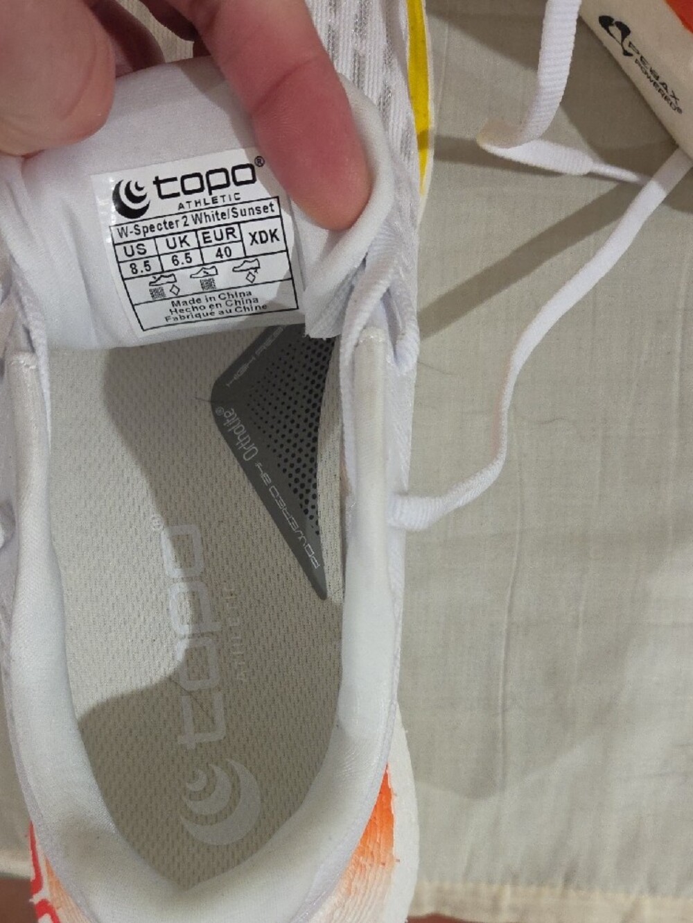 Topo Specter 2 Nwob Women's 8.5 - Picture 9 of 14